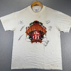 Vintage The Kingsmen Louie Louie 35th Anniversary 1998 Concert T-Shirt Men Large